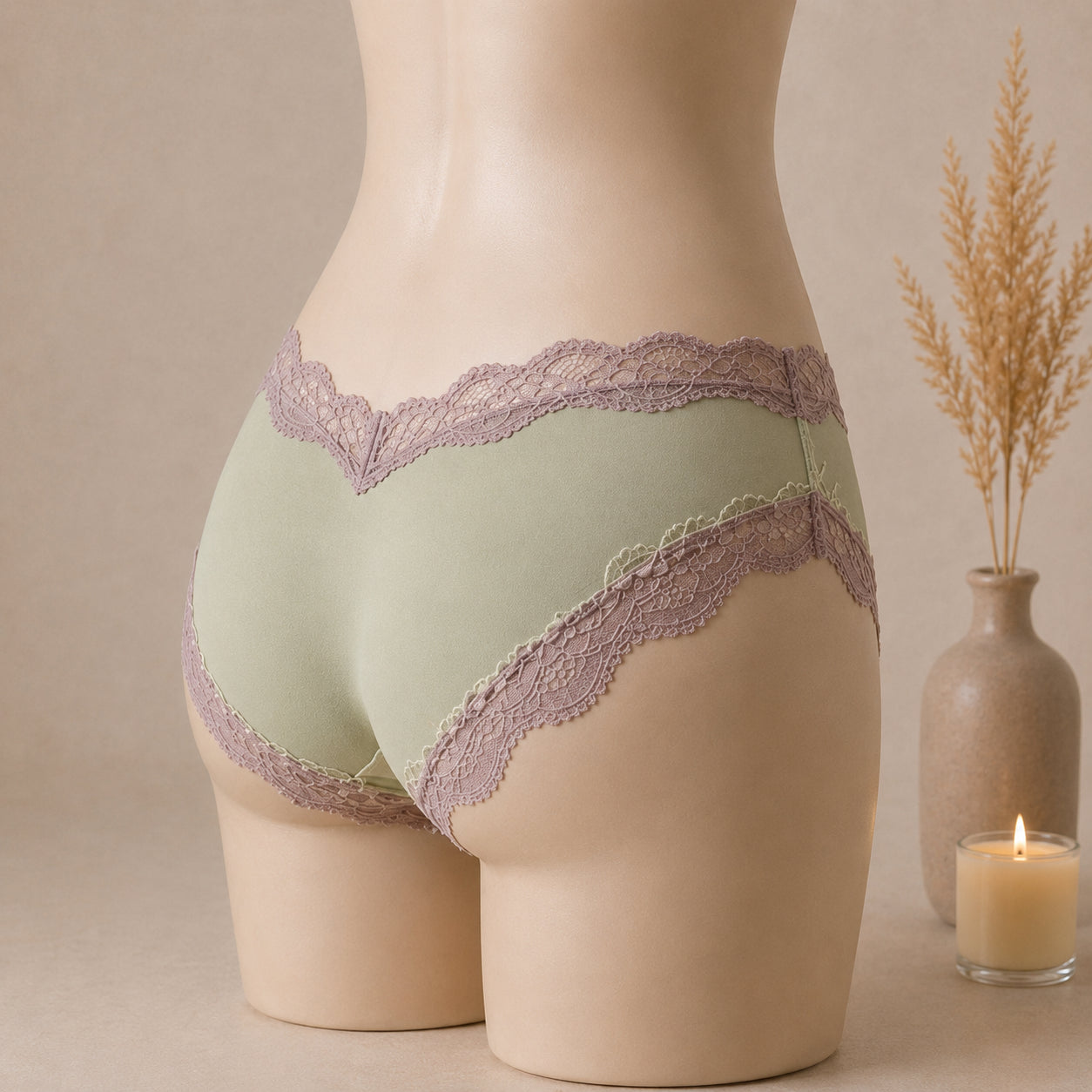 Classic Lace Panties – Soft, Elegant & Breathable Everyday Comfort | Haya Secrets