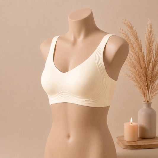 CloudSoft Seamless Wireless Bra – Full Coverage Everyday Comfort | Haya Secrets