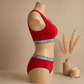 Women’s Padded Sports Bra & Panty Set – Soft, Wireless & Comfortable Innerwear | Haya Secrets