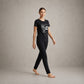 Black Shirt Trouser Set – Soft, Comfortable & Urban Casual Wear | Haya Secrets