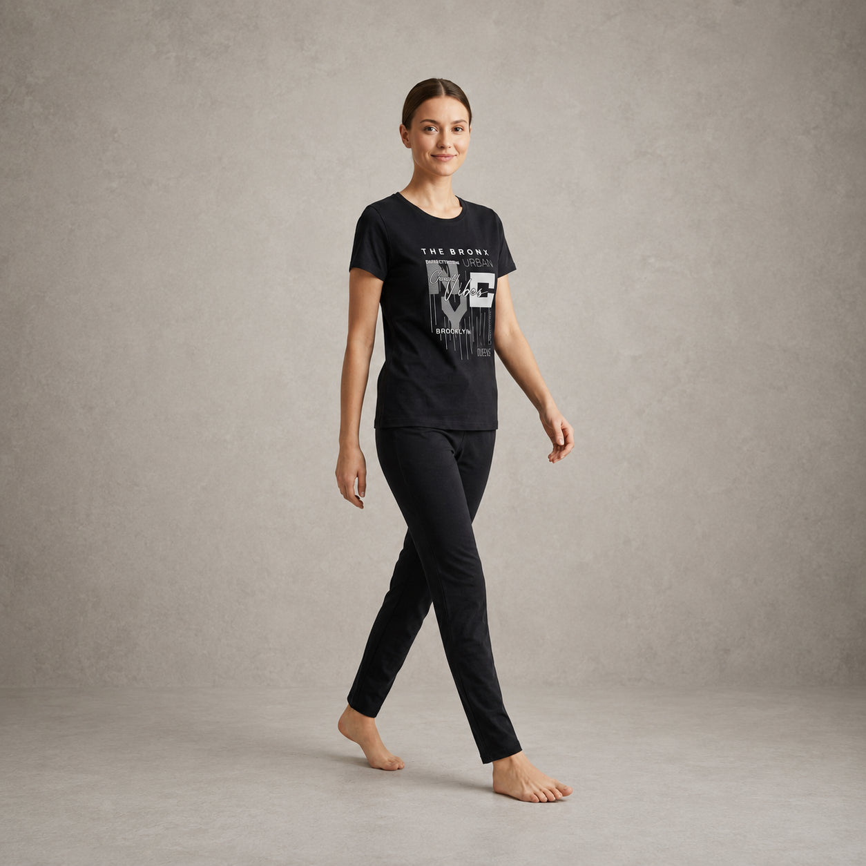Black Shirt Trouser Set – Soft, Comfortable & Urban Casual Wear | Haya Secrets