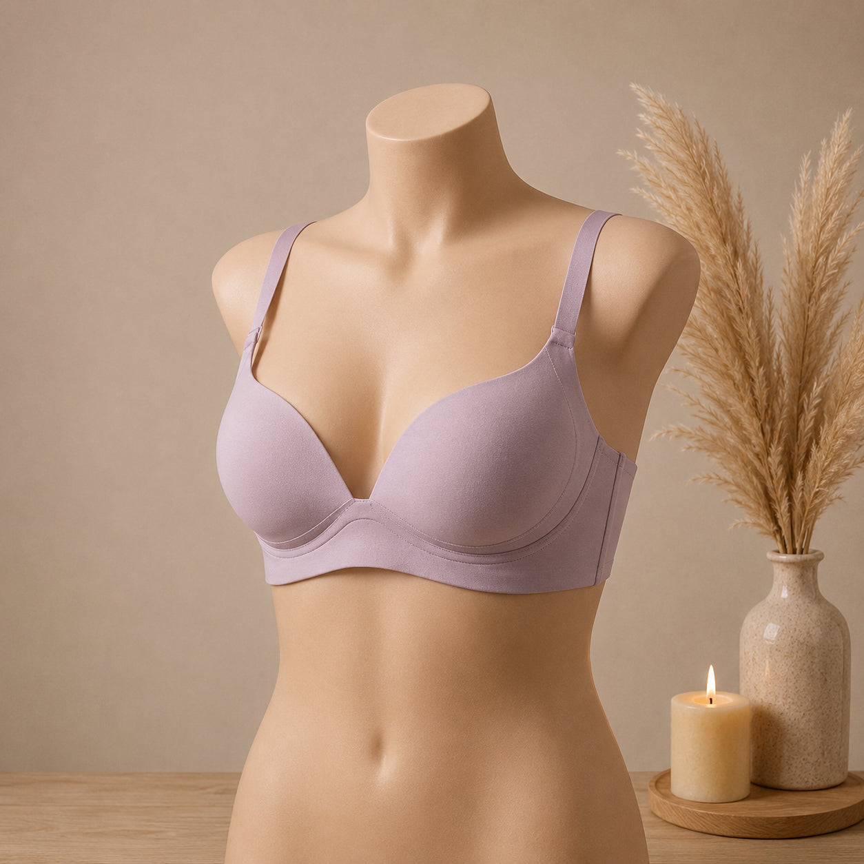 Butterfly Padded Bra – Smooth Fit, Lift & All-Day Comfort | Haya Secrets
