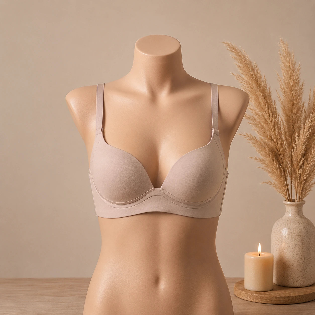 Butterfly Padded Bra – Smooth Fit, Lift & All-Day Comfort | Haya Secrets