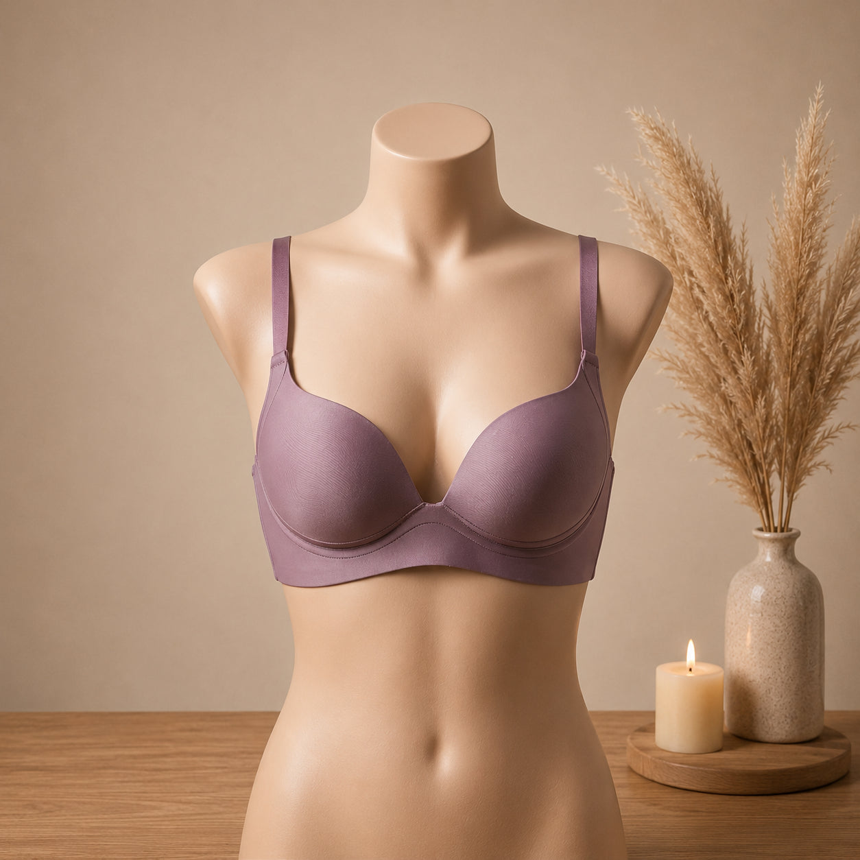 Butterfly Padded Bra – Smooth Fit, Lift & All-Day Comfort | Haya Secrets