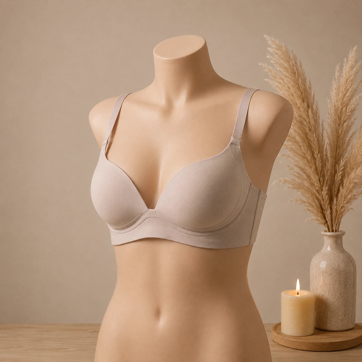 Butterfly Padded Bra – Smooth Fit, Lift & All-Day Comfort | Haya Secrets