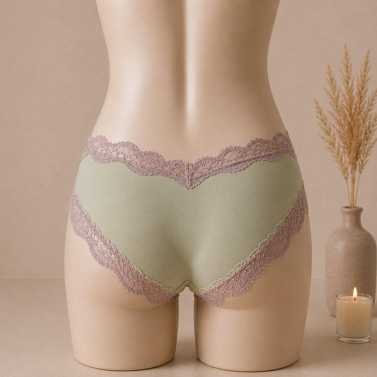 Classic Lace Panties – Soft, Elegant & Breathable Everyday Comfort | Haya Secrets