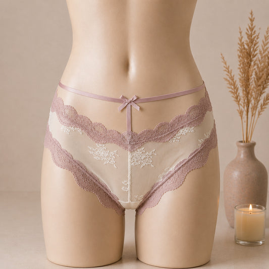 Classic Lace Panties – Soft, Elegant & Breathable Everyday Comfort | Haya Secrets