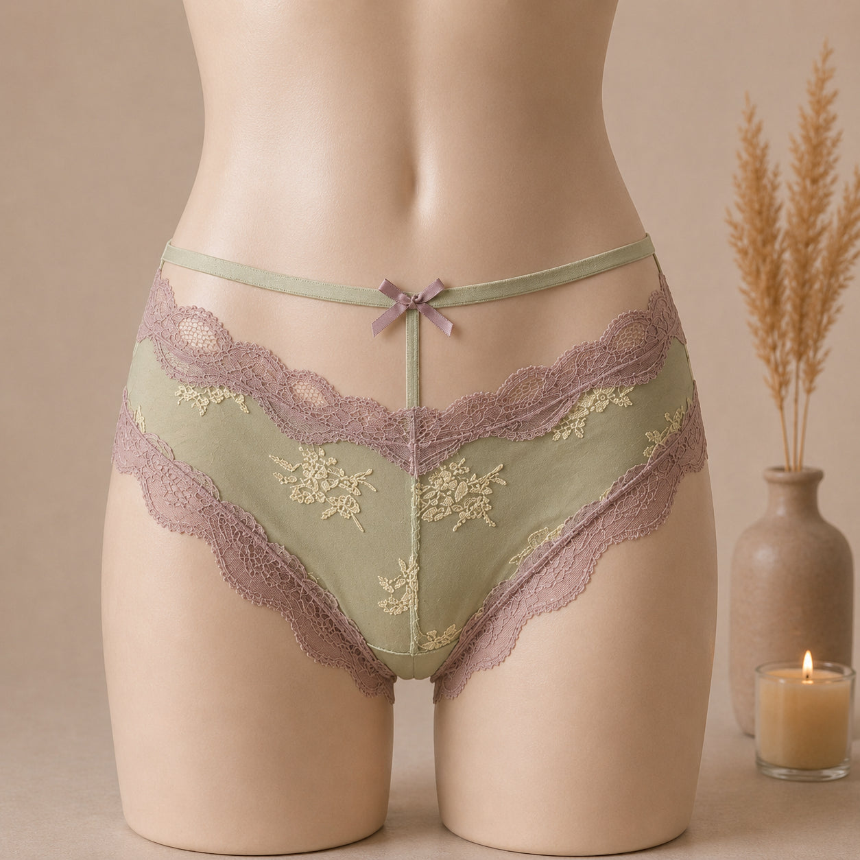Classic Lace Panties – Soft, Elegant & Breathable Everyday Comfort | Haya Secrets