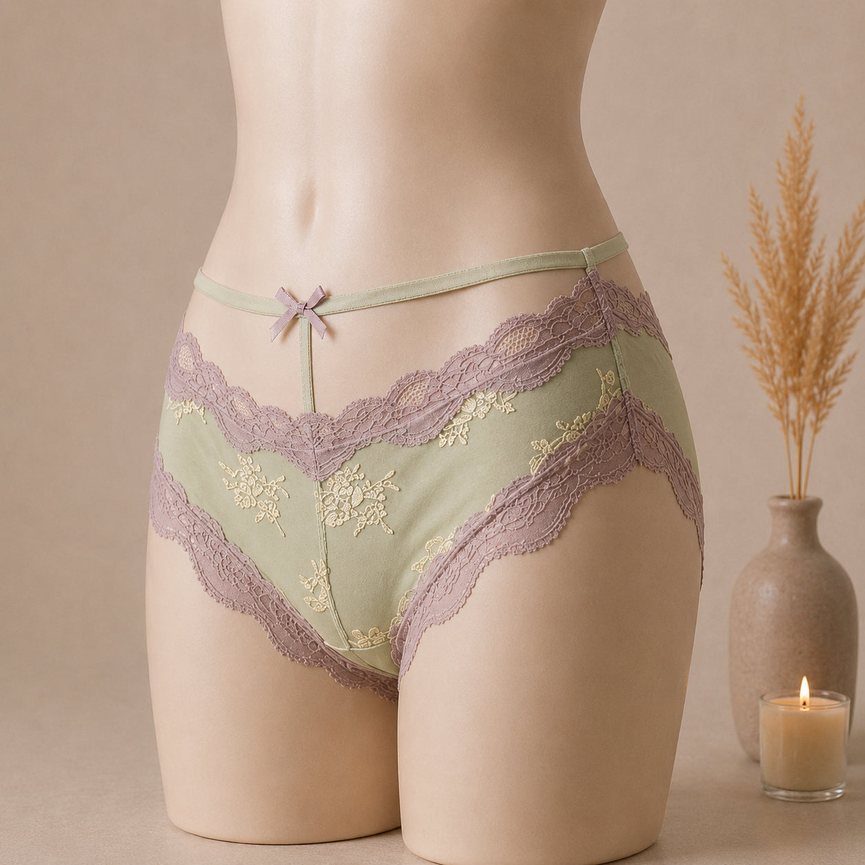 Classic Lace Panties – Soft, Elegant & Breathable Everyday Comfort | Haya Secrets