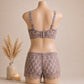 Classic Lace Wire-Free Bra & Panty Set – Elegant, Soft & All-Day Comfort | Haya Secrets