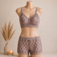 Classic Lace Wire-Free Bra & Panty Set – Elegant, Soft & All-Day Comfort | Haya Secrets