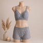 Classic Lace Wire-Free Bra & Panty Set – Elegant, Soft & All-Day Comfort | Haya Secrets