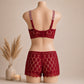 Classic Lace Wire-Free Bra & Panty Set – Elegant, Soft & All-Day Comfort | Haya Secrets