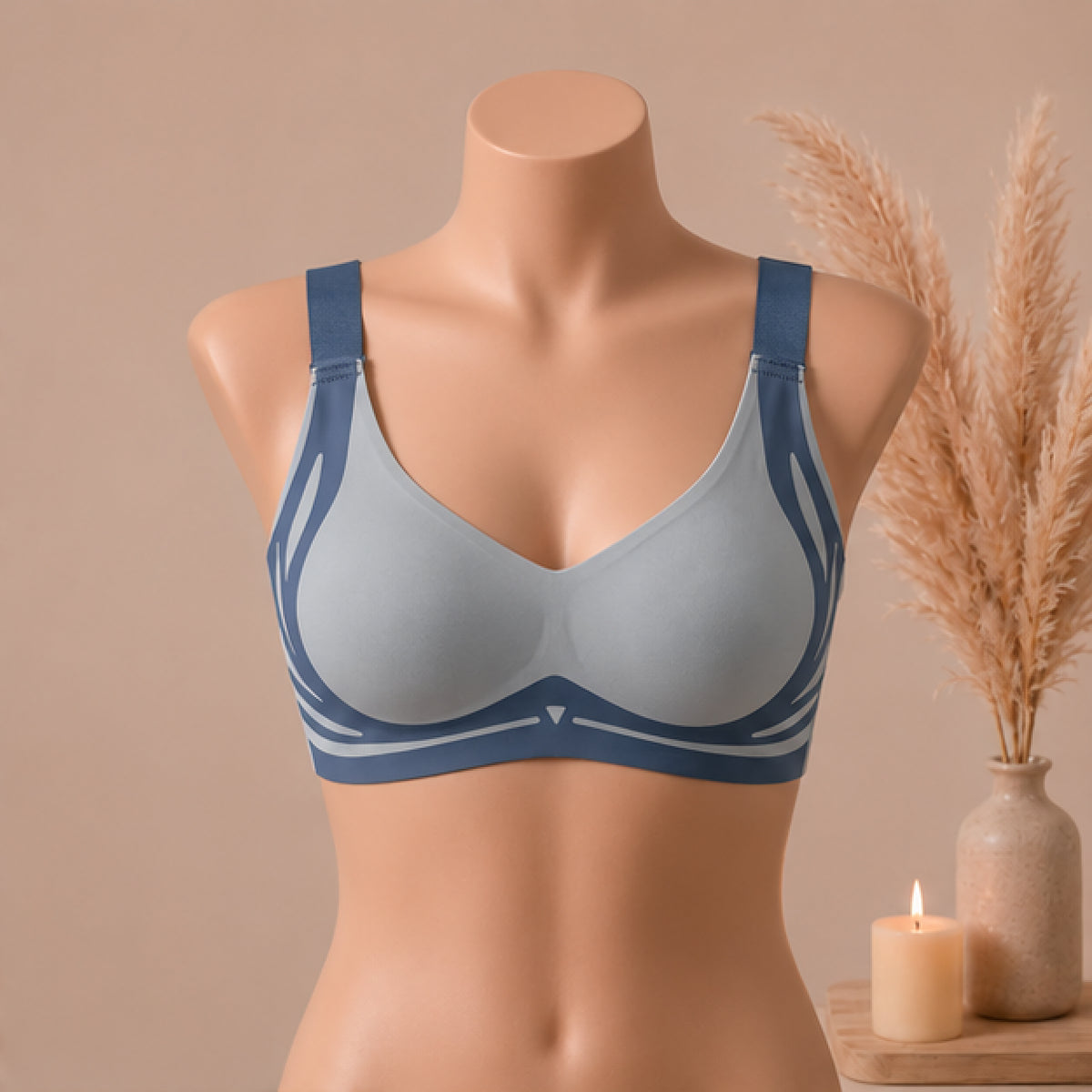 CloudSoft Seamless Wireless Bra – Full Coverage Everyday Comfort | Haya Secrets