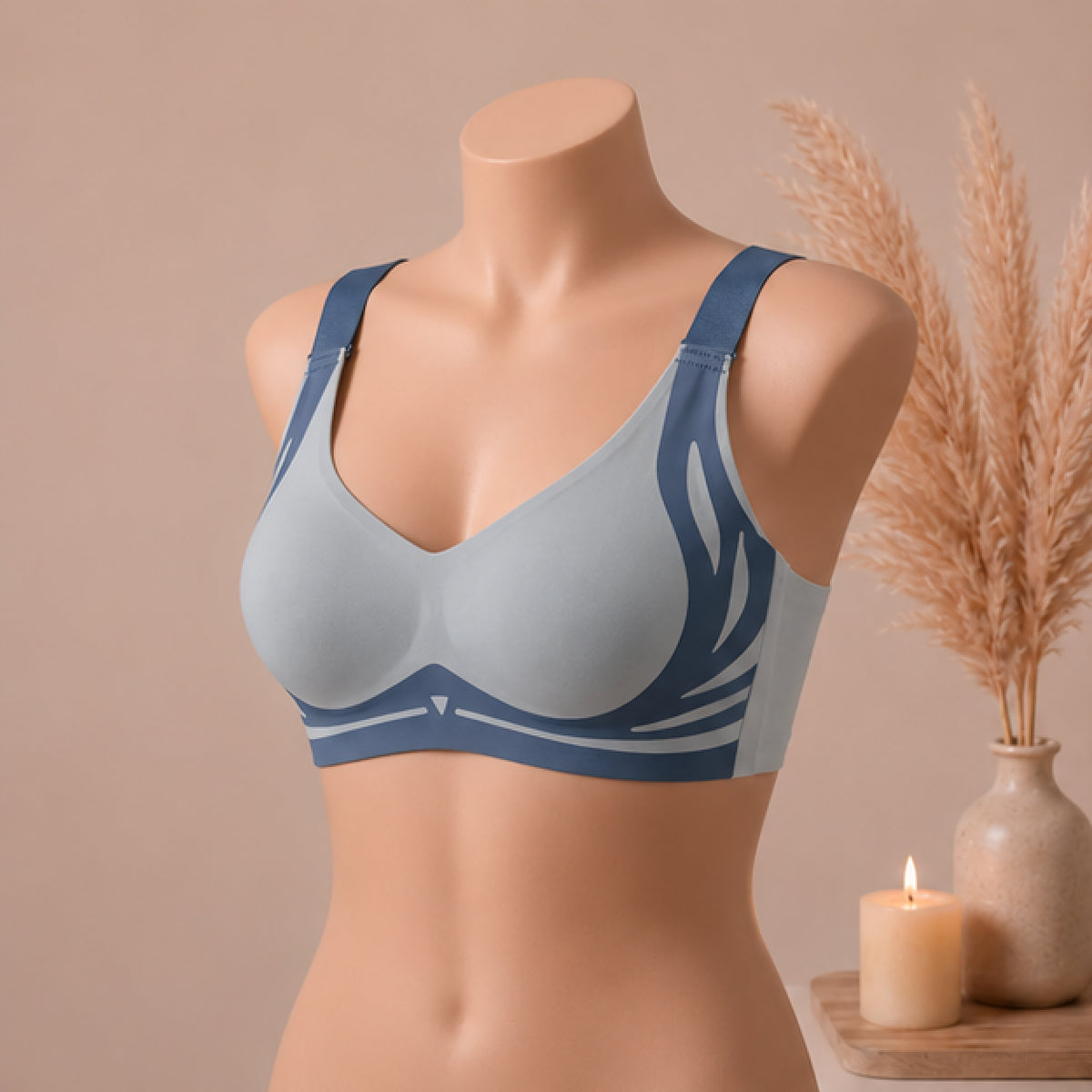 CloudSoft Seamless Wireless Bra – Full Coverage Everyday Comfort | Haya Secrets