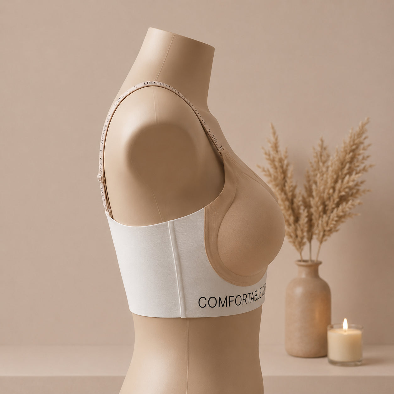 Comfortable Padded Sports Bra – Wireless Soft Support for Everyday Wear | Haya Secrets