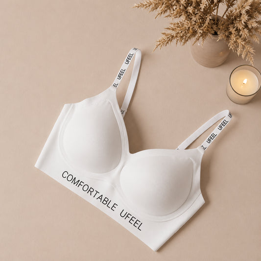 Comfortable Padded Sports Bra – Wireless Soft Support for Everyday Wear | Haya Secrets