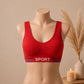 FlexFit Seamless Sports Bra – Supportive Wireless Active Comfort | Haya Secrets