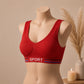 FlexFit Seamless Sports Bra – Supportive Wireless Active Comfort | Haya Secrets