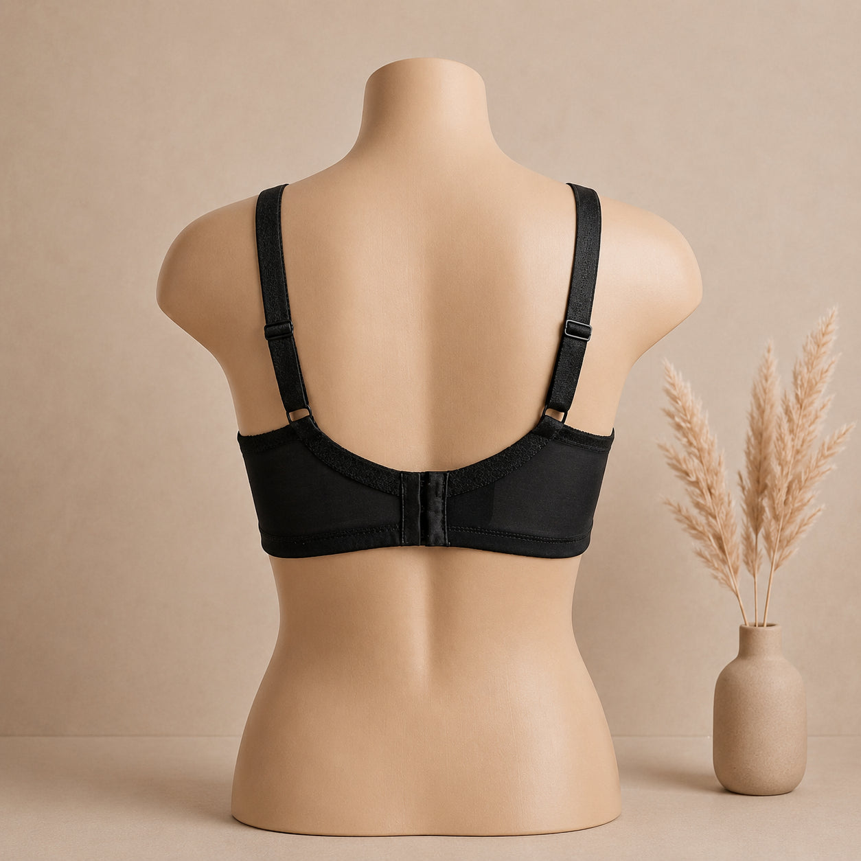 Pure Cotton Embroidered Brassiere Breathable, Soft & All Day Comfort | Haya Secrets