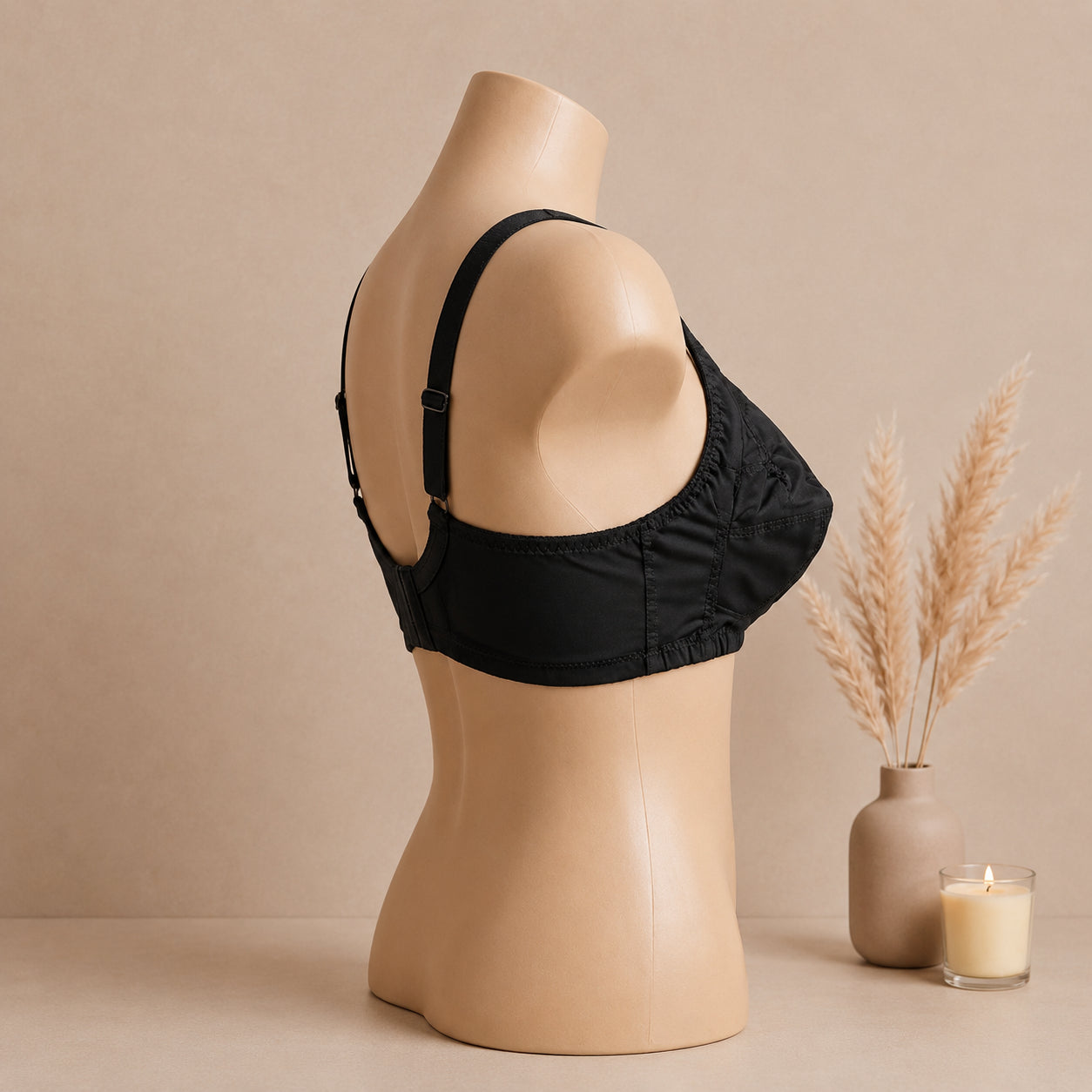 Pure Cotton Embroidered Brassiere Breathable, Soft & All Day Comfort | Haya Secrets