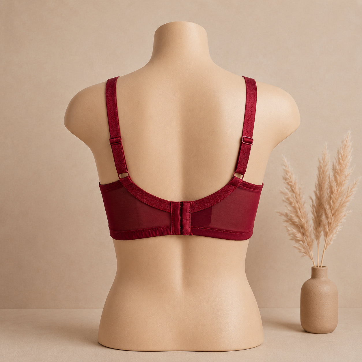 Pure Cotton Embroidered Brassiere Breathable, Soft & All Day Comfort | Haya Secrets