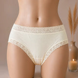 Soft Cotton Lace Panties – Comfortable & Elegant for Everyday Fit | Haya Secrets