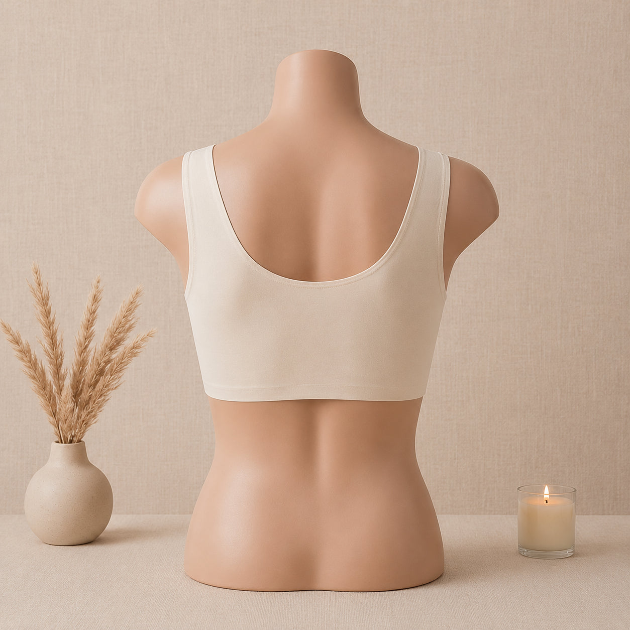 Soft Padded Feeding Bra – Wireless Comfortable Nursing Bra for Moms | Haya Secrets