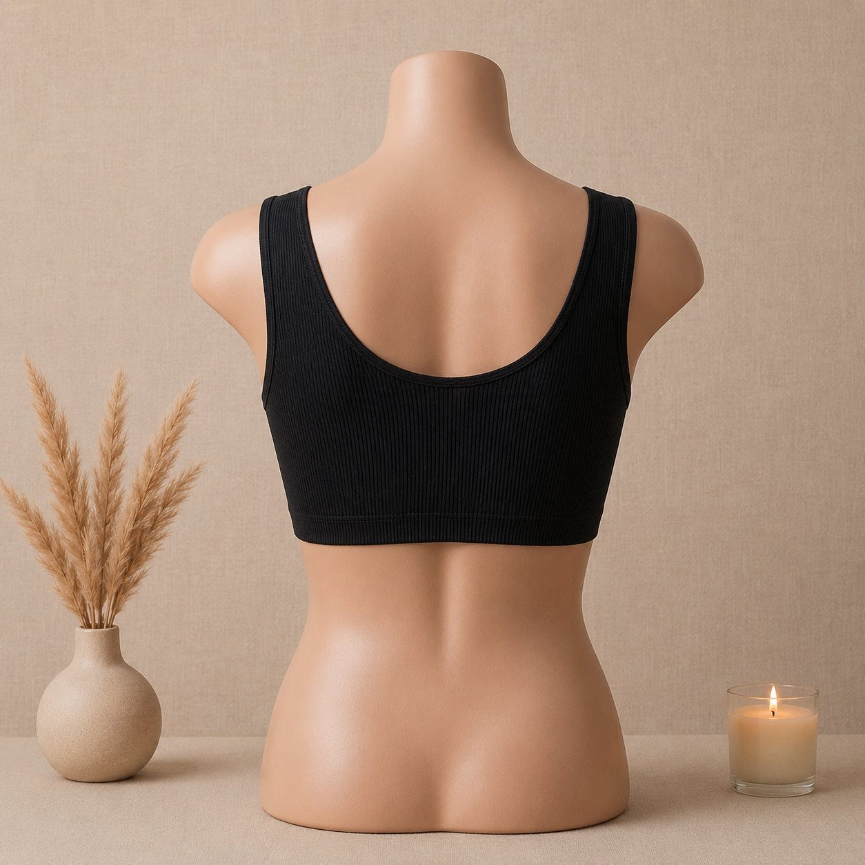 Soft Padded Feeding Bra – Wireless Comfortable Nursing Bra for Moms | Haya Secrets