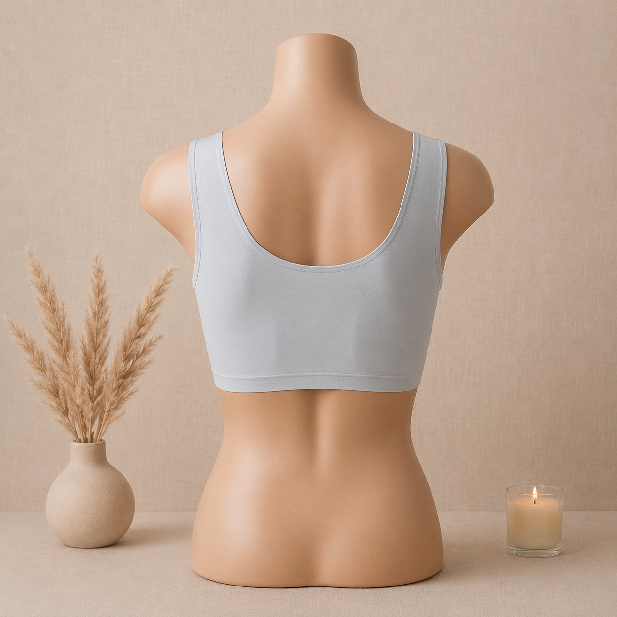 Soft Padded Feeding Bra – Wireless Comfortable Nursing Bra for Moms | Haya Secrets