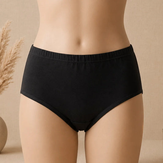 Black Super Comfy Panty – Soft, Breathable & Everyday Comfort | Haya Secrets