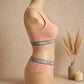 Women’s Padded Sports Bra & Panty Set – Soft Wireless Everyday Comfort | Haya Secrets